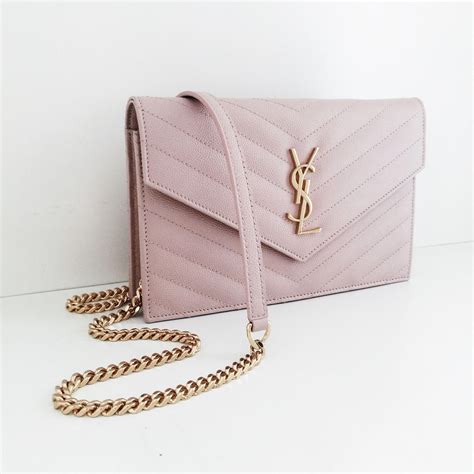 ysl pale pink bag